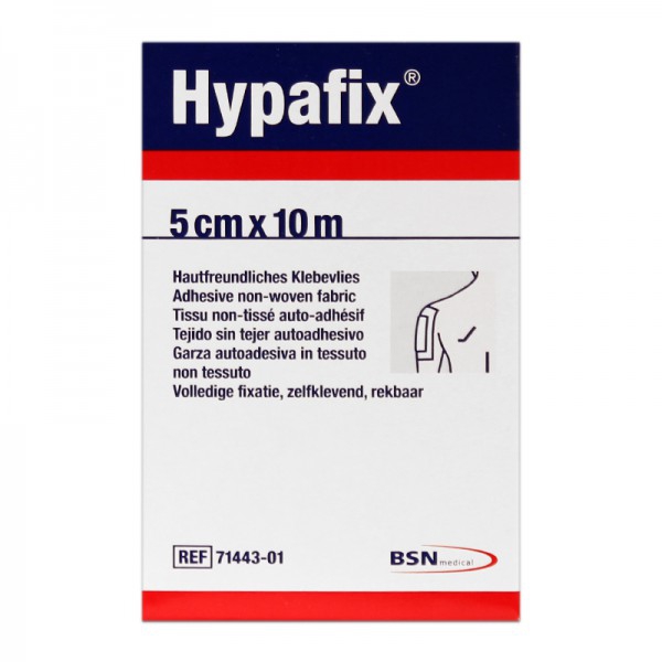 Hypafix 5 cm x 10 mètres : Pansement tissulaire Hypafix 5 cm x 10 mètres : Pansement tissulaire